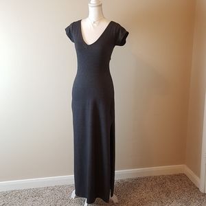 NWOT Victoria's Secret Grey Maxi House Dress